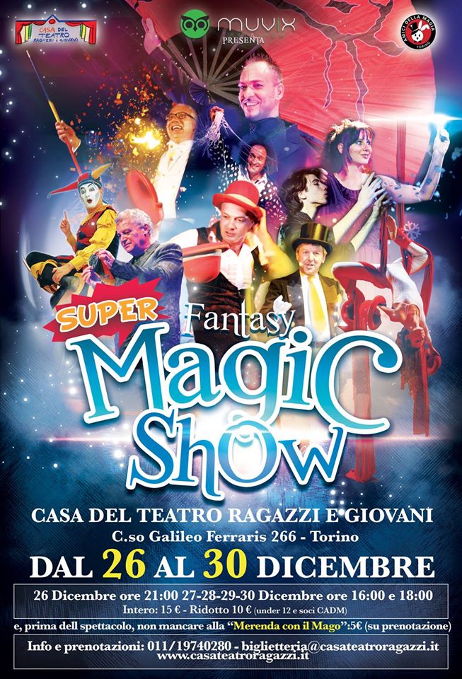 super fantasy magic show torino 2015 cadm