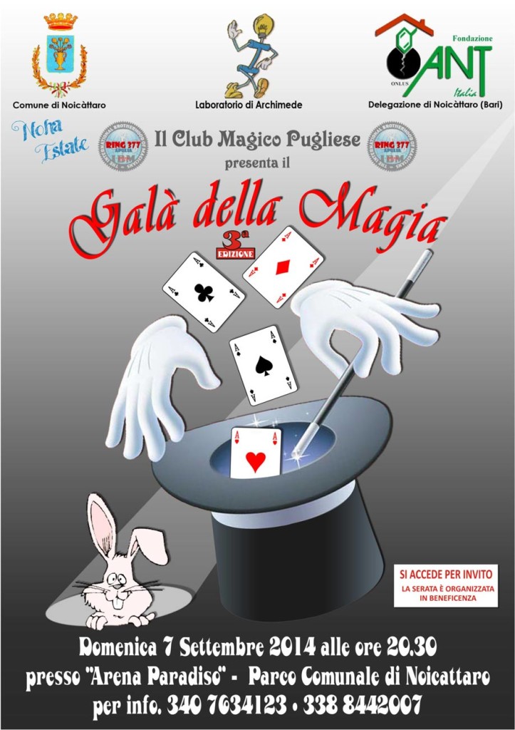 Club Magico Pugliese 3 Galà della Magia